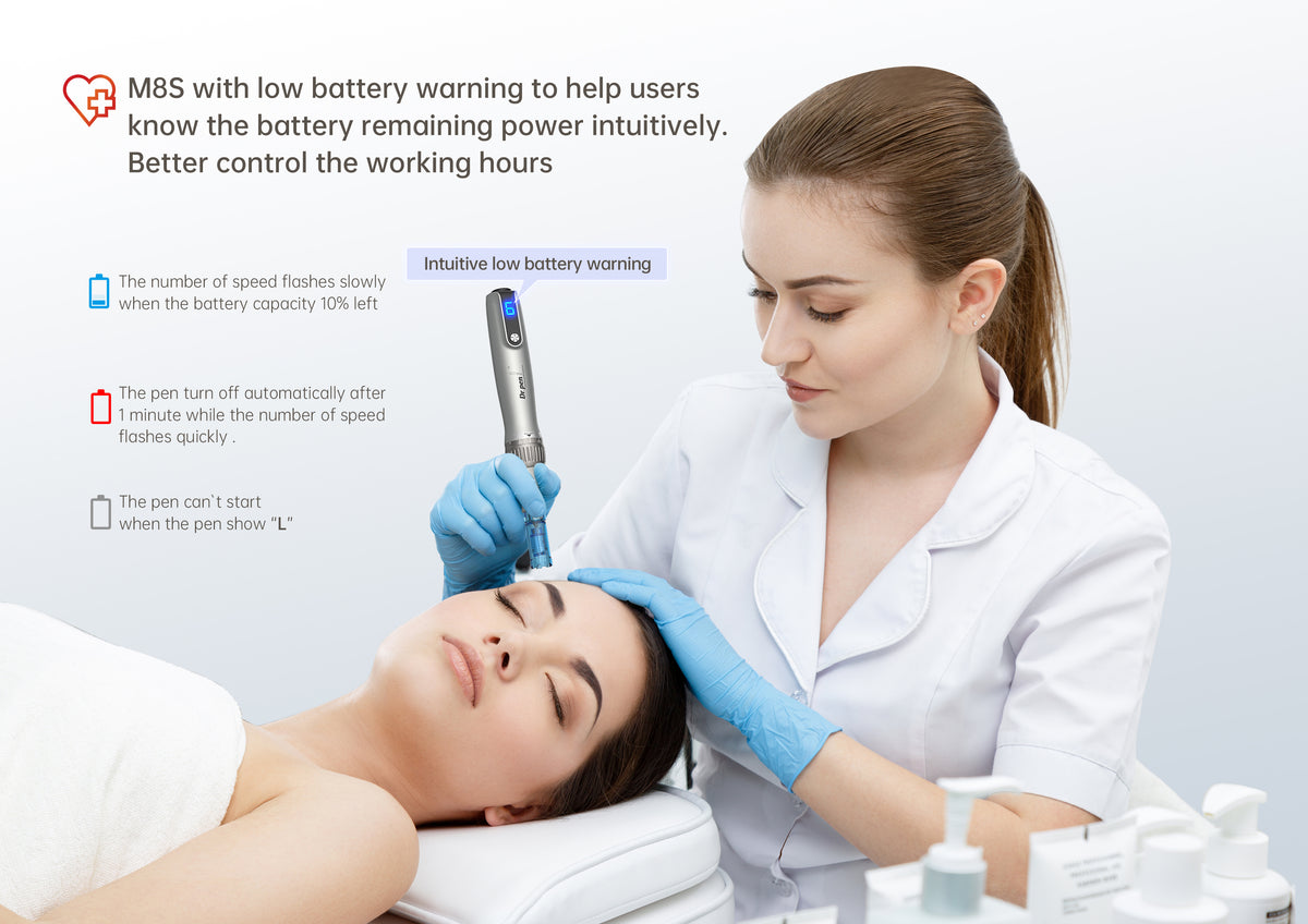 Dr. Pen M8S para tratamiento facial y capilar