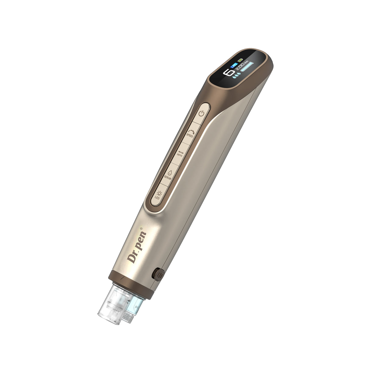 Dr. Pen H6 Gold con luz roja 630 nm y azul 470 nm
