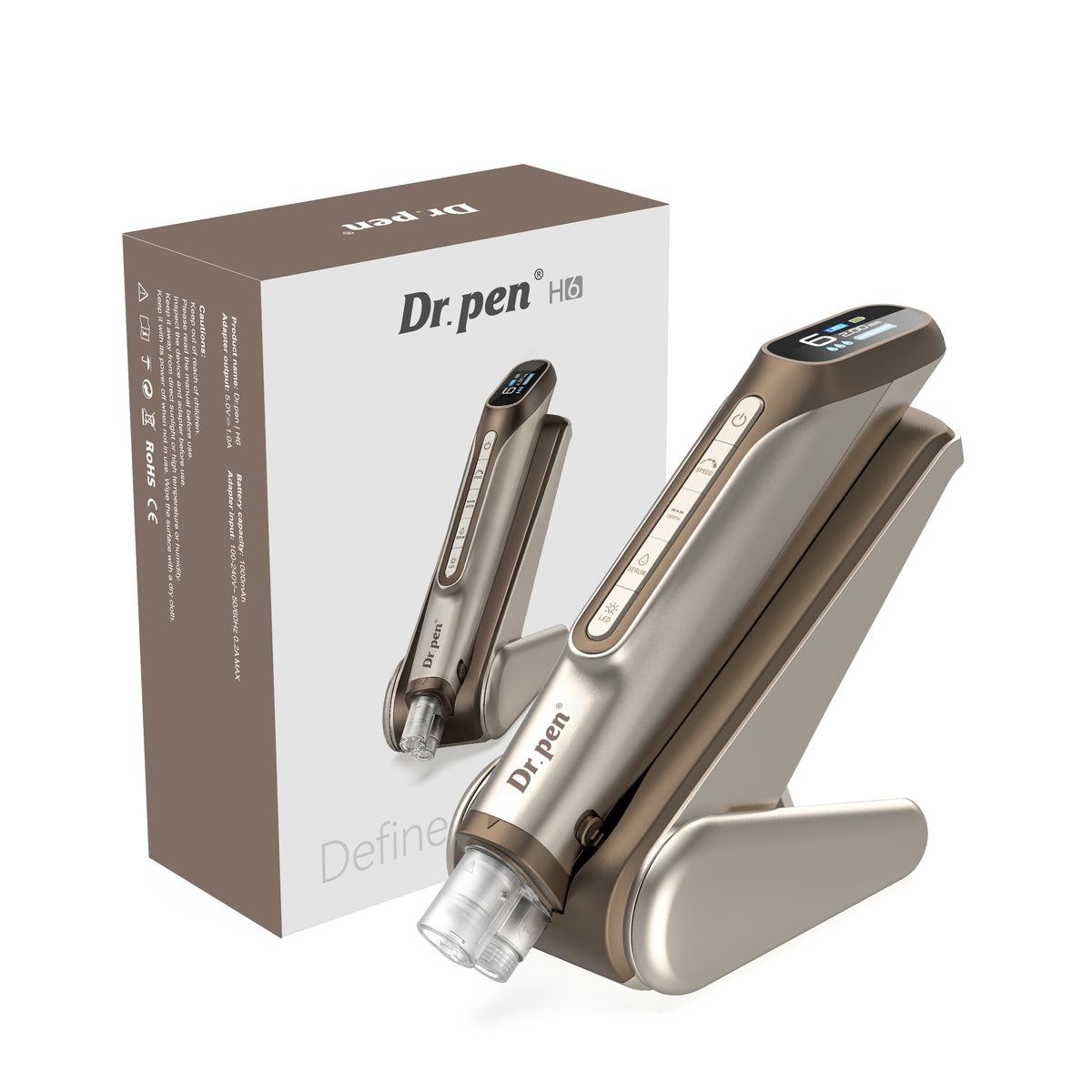 Dermapen Dr. Pen H6 Gold Original - Microneedling con Sérum Automático