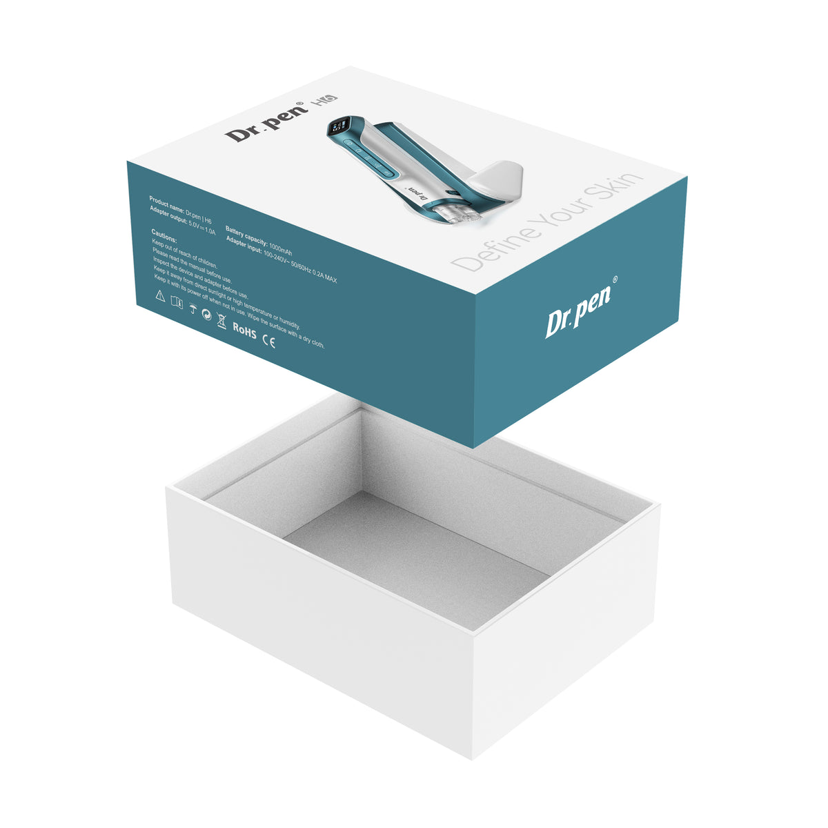 Dr. Pen H6 con cartuchos H18, H36, H42 y nano