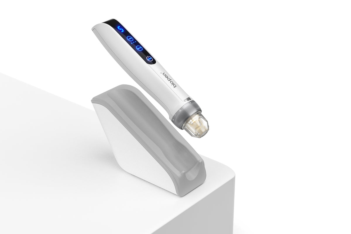 Bio Pen Q2 con base inductiva y pantalla táctil